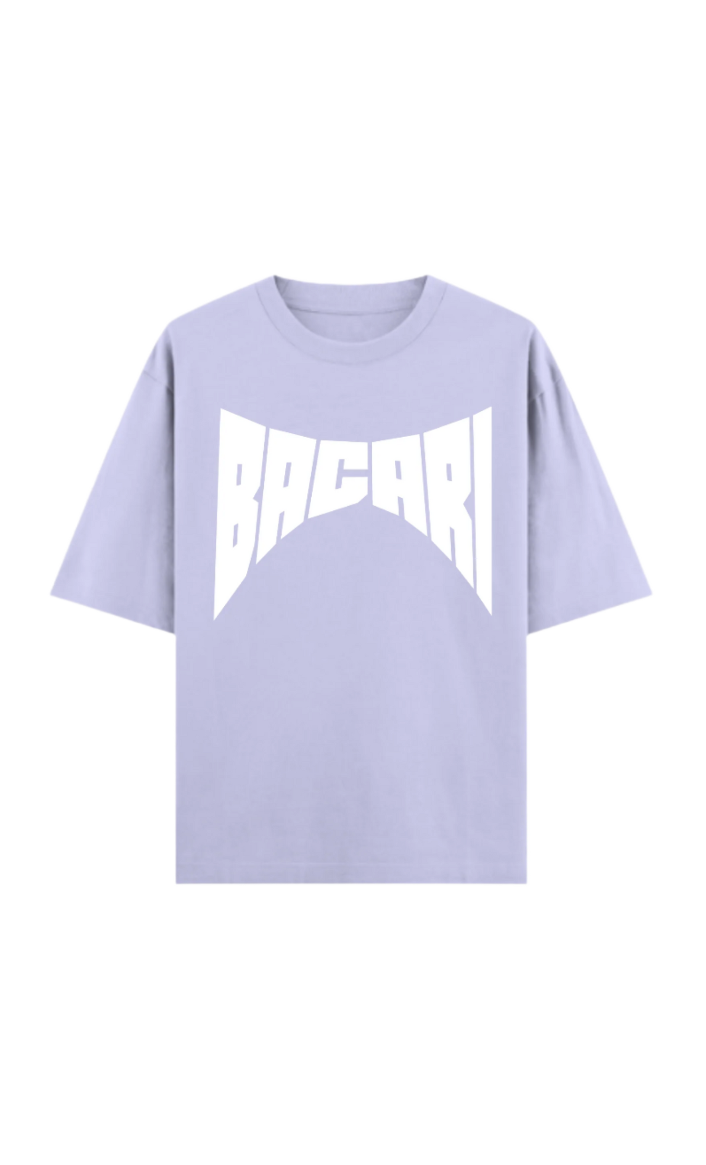 Two Words One Finger T-Shirt Lavender