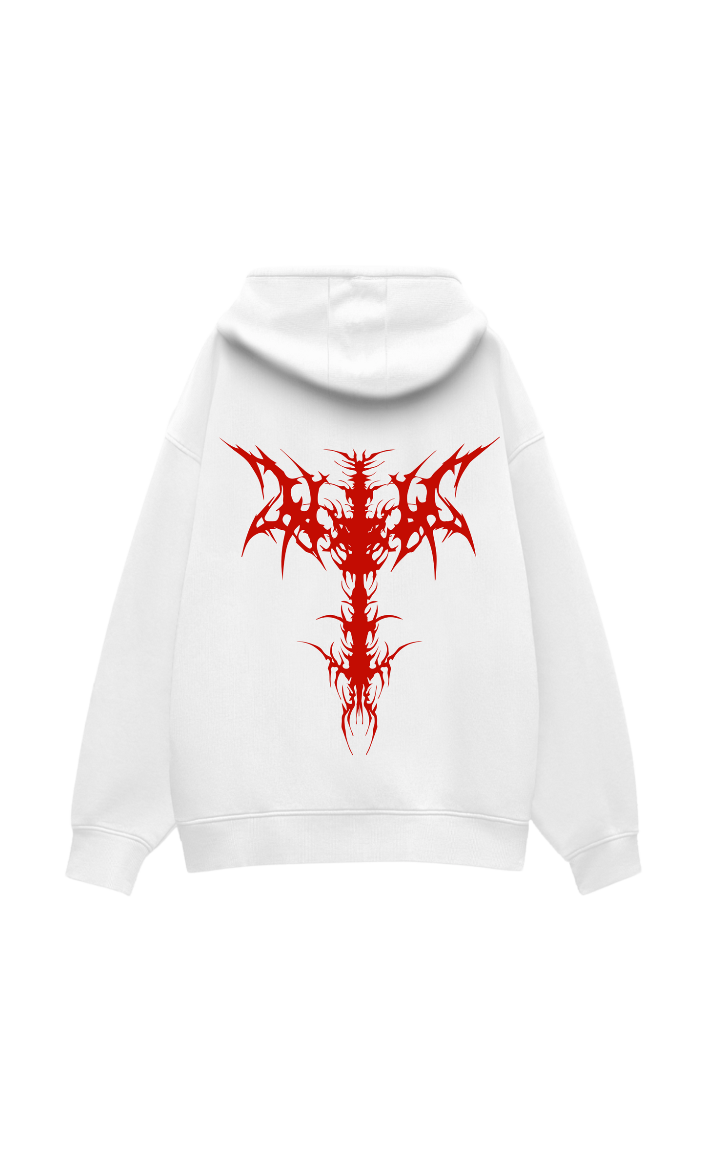 Not So Sacred Oversized Hoodie White