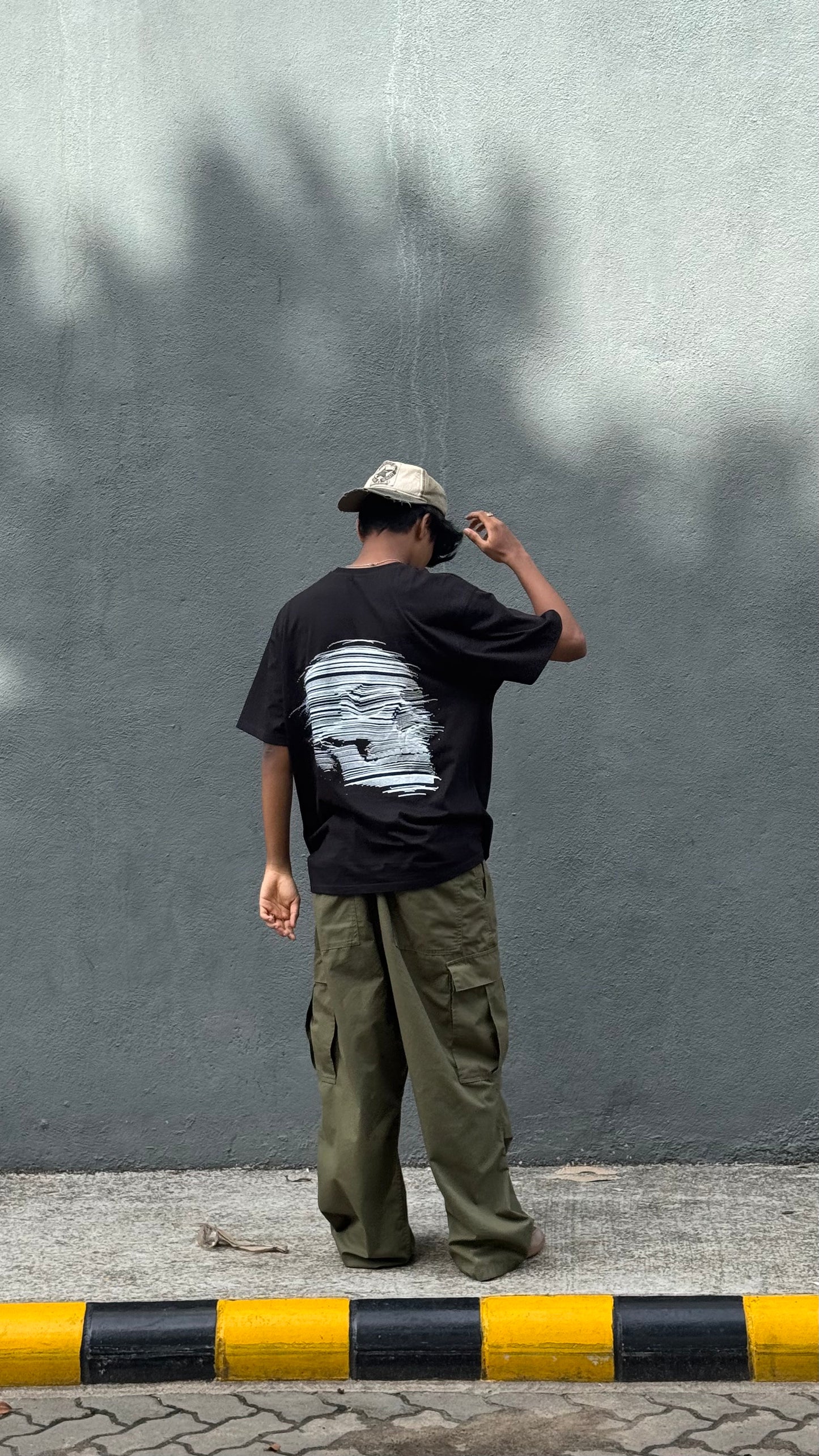 Pixel Skull Black