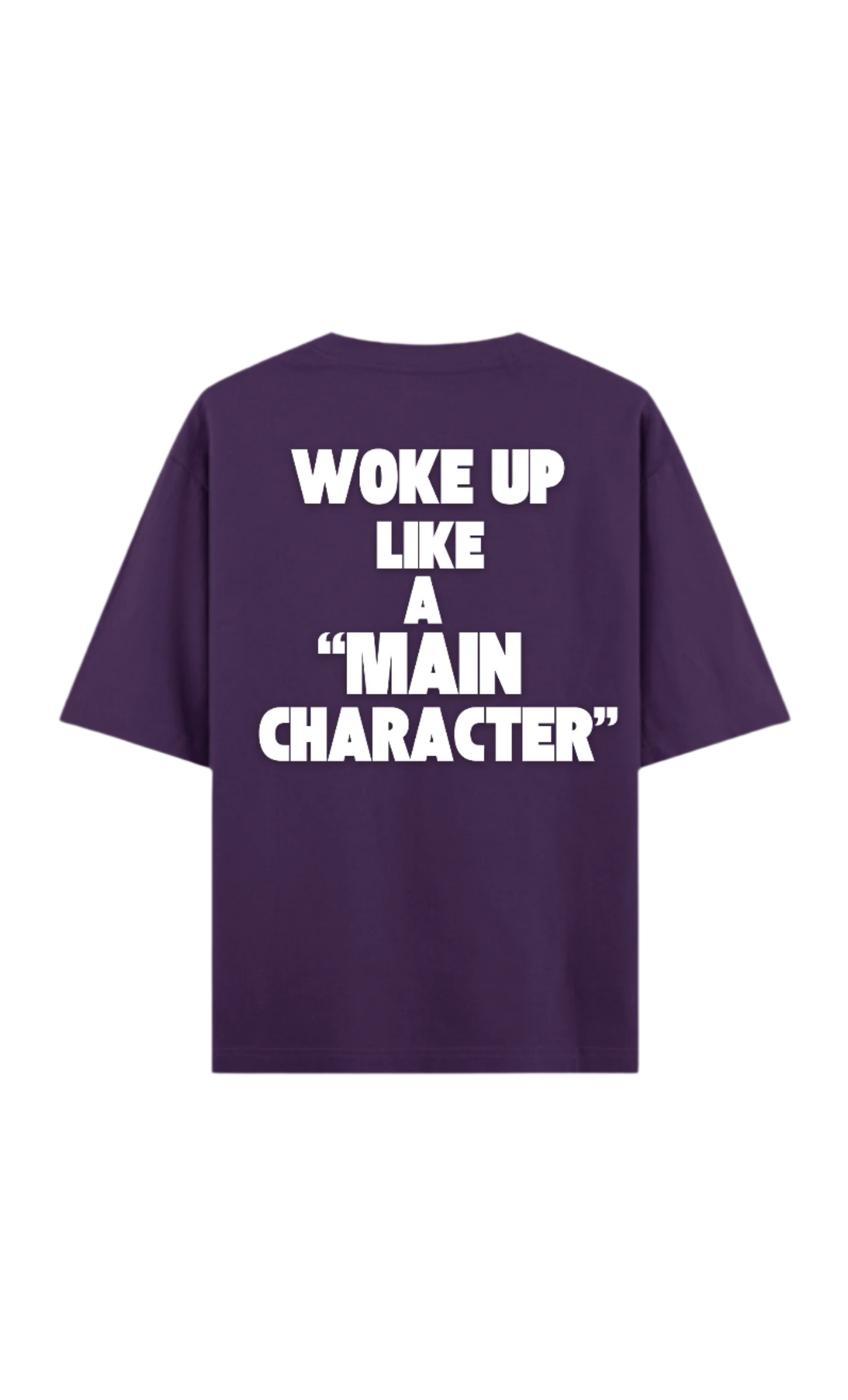 Woke Up Like A Main Character Purple
