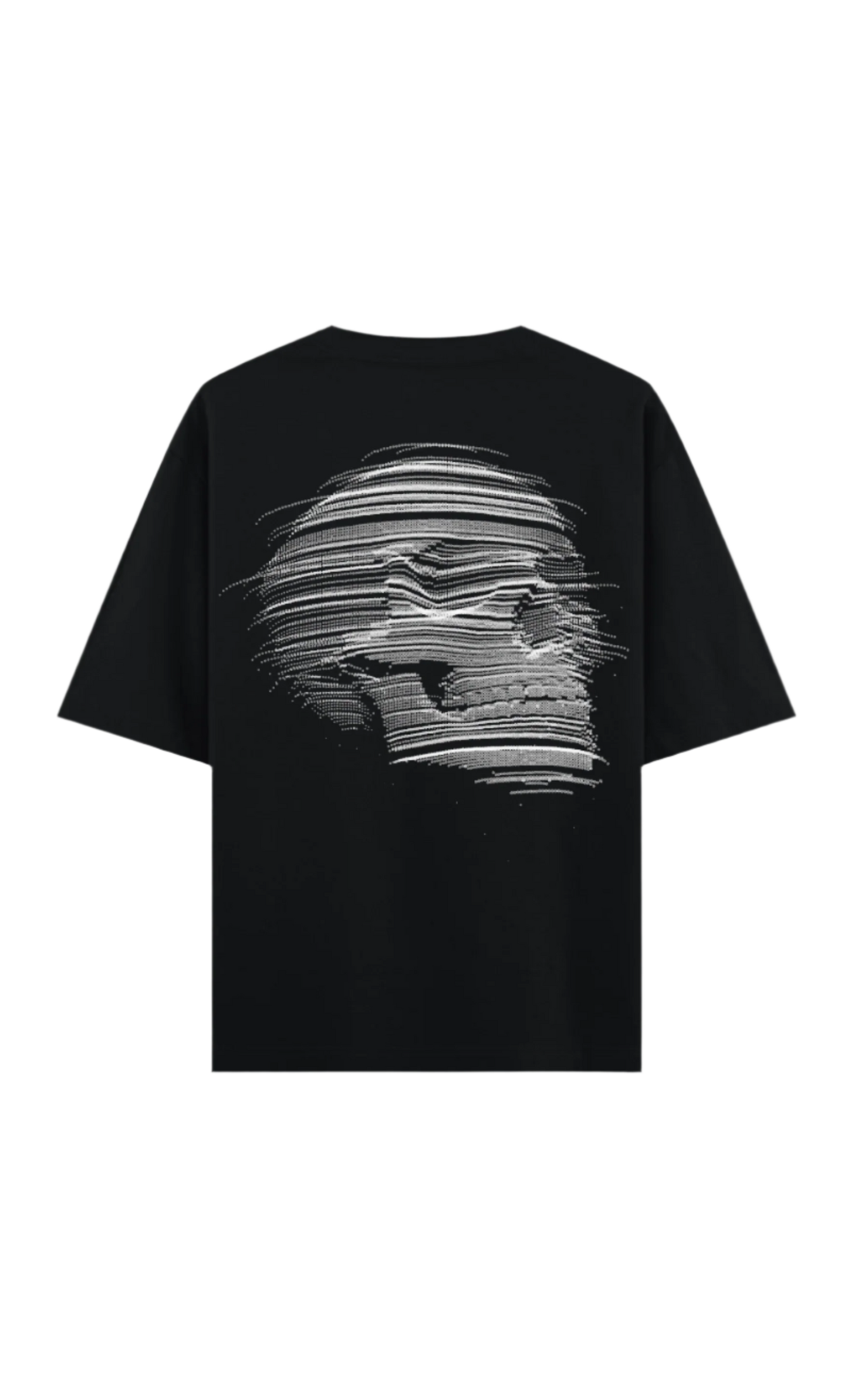 Pixel Skull Black