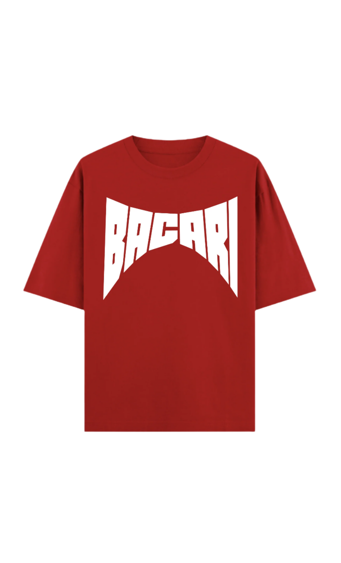 Two Words One Finger T-Shirt Red