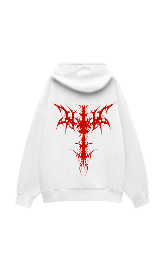 Not So Sacred Oversized Hoodie White